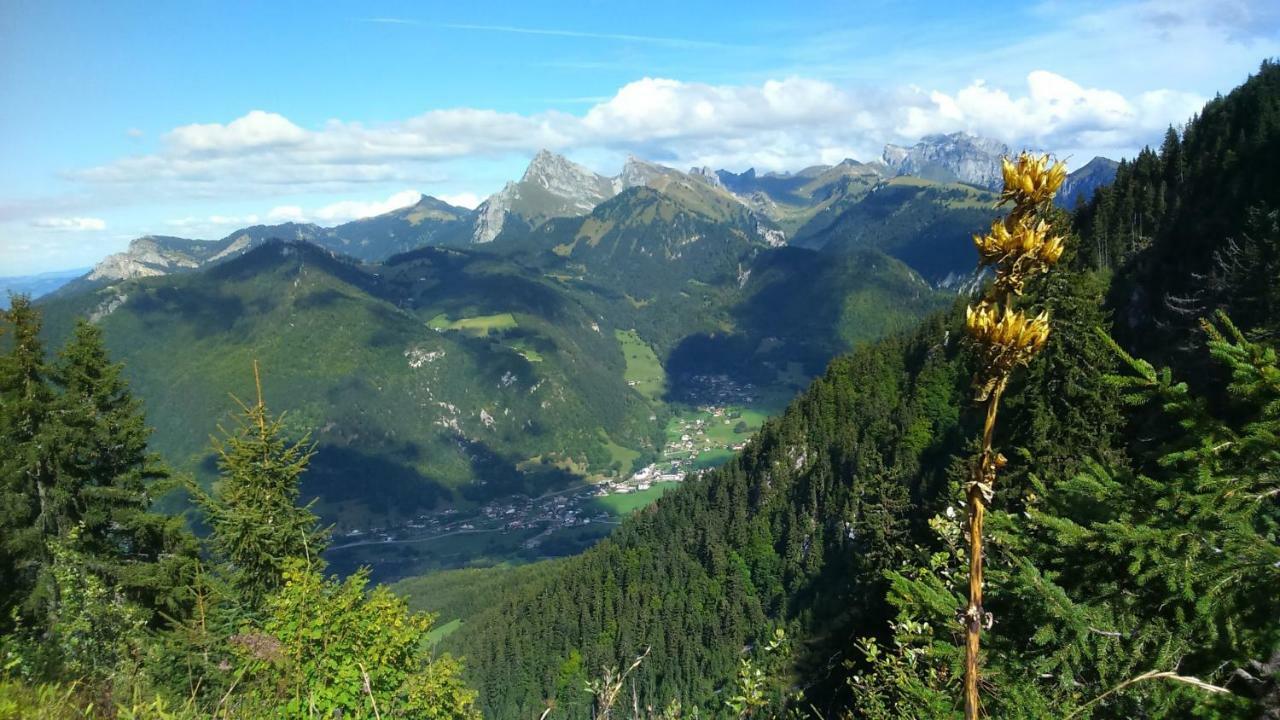 Les Sapins Blancs Apartamento Vacheresse Exterior foto