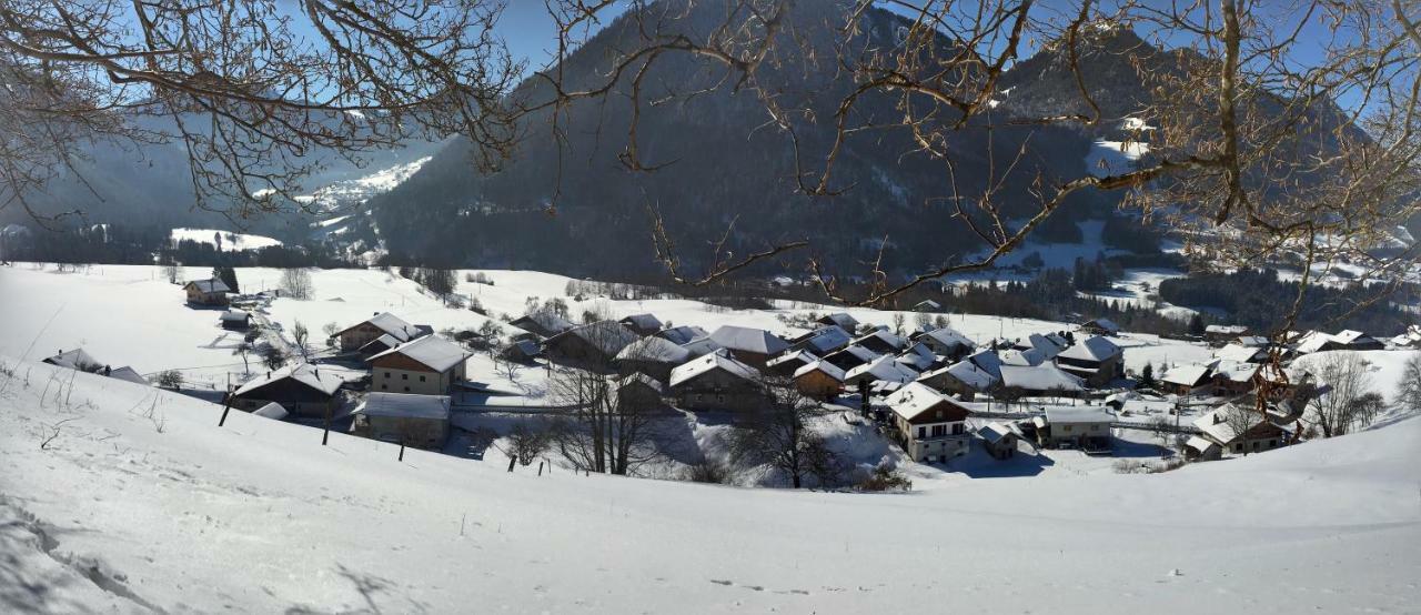 Les Sapins Blancs Apartamento Vacheresse Exterior foto